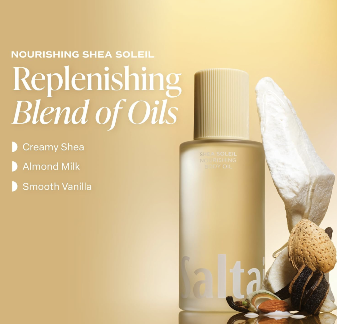 Saltair Shea Soleil After Shower Dry Oil Moisturizer