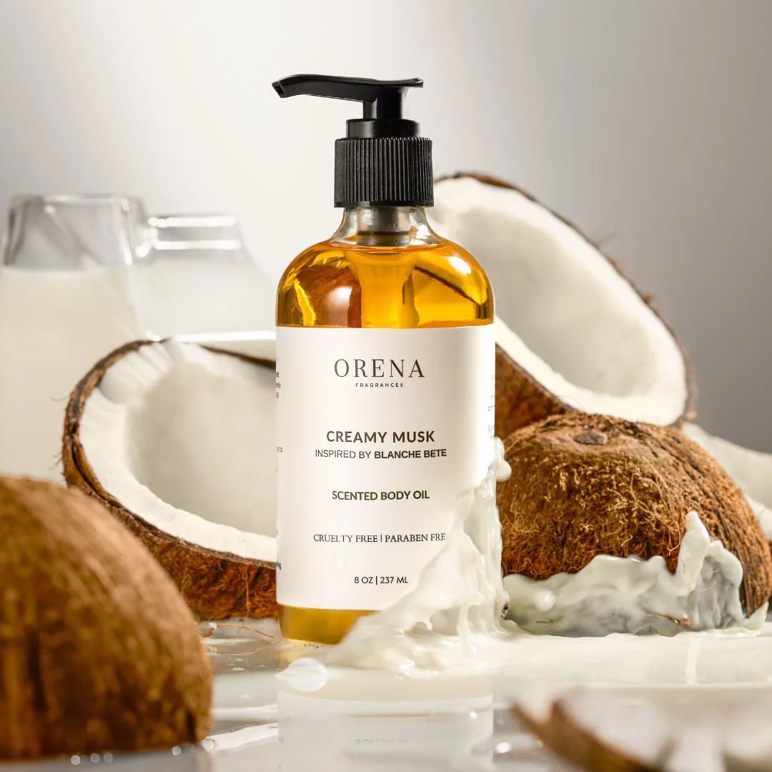 Orena fragrance CREAMY MUSK BODY OIL