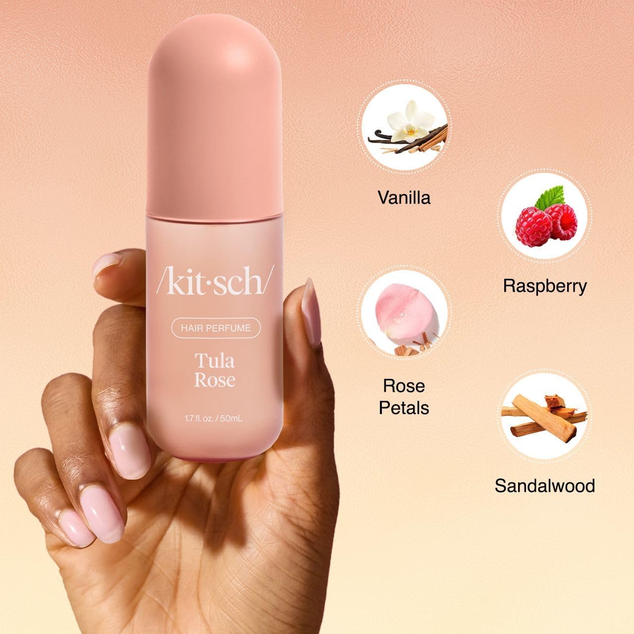 Kitsch Tula Rose Hair & Body Perfume Mist