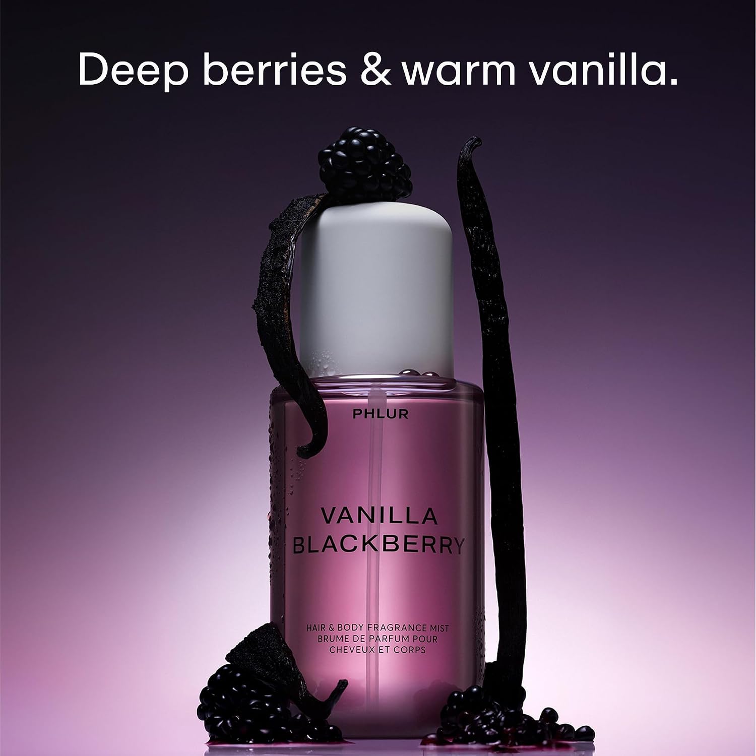 PHLUR Vanilla Blackberry Body Mist